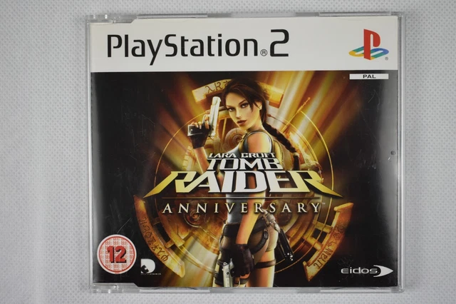 Jeu PS2 Tomb Raider Anniversary - Version PROMO Press Presse PAL - Très Bon état - CD En Parfait état Sans Rayure
