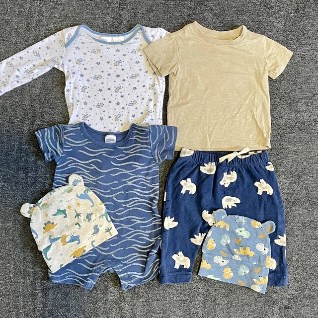 Assorted Kmart Baby Boy Clothing Bundle Size 0
