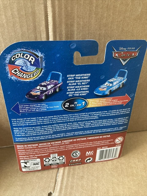 DISNEY CARS - Colour Changers - Strip Weathers AKA The King - Combined ...