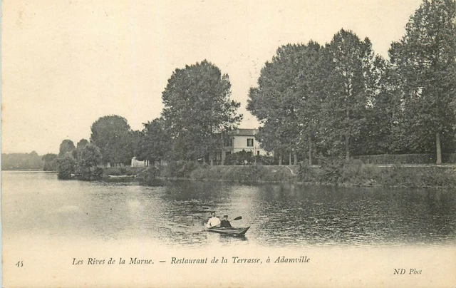 94 - Les Bords De La Marne Restaurant De La Terrasse