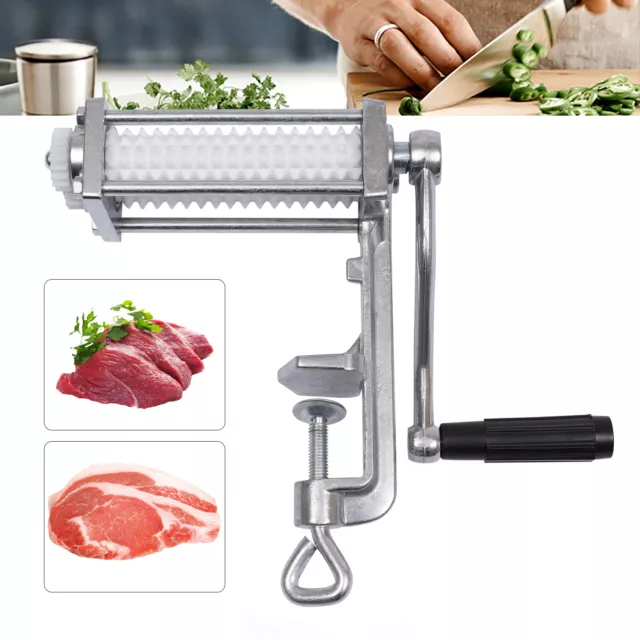 Manual Meat Tenderizer Cast Iron Cuber Meat Processor Steak Machine Kitchen Home