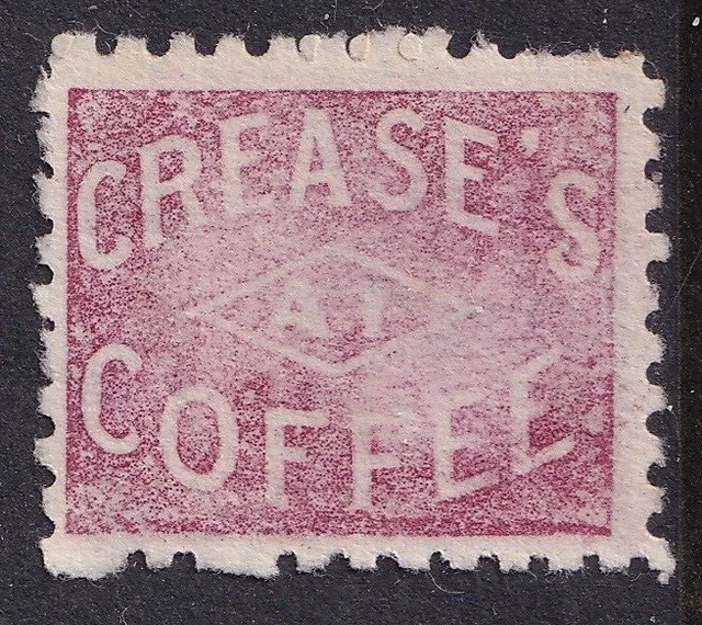 NEW ZEALAND  ADSON ADVERT  "CREASE'S  A1  COFFEE" on QV 2d