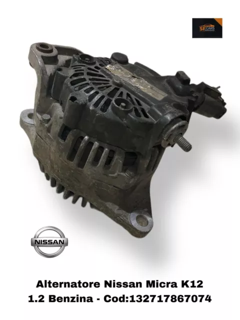 ALTERNATORE NISSAN Micra 4° Serie 23100AX600 Benzina (0305) 1430866