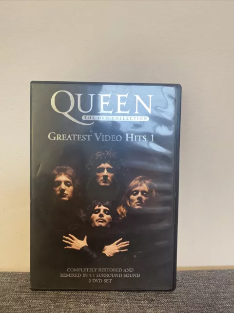 Queen - DVD Collection - Greatest Video Hits 01 (DVD, 2002) 2 discs plus booklet
