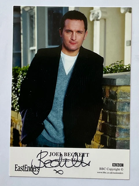 JOEL BECKETT Genuine Handsigned Eastenders Castcard 6 x 4