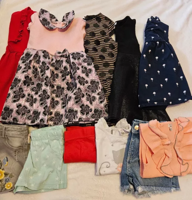 Girls Clothes Bundle 4-5 Years Summer Exellent Conditions A +