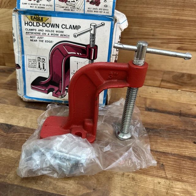 Vintage Eagle Tool Co. 3" Benchtop Hold Down Clamp