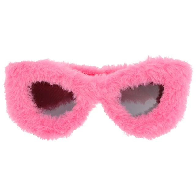 Party Eyeglasses Fuzzy Sunglasses Funny Plush Glasses Rabbit Gifts Vintage