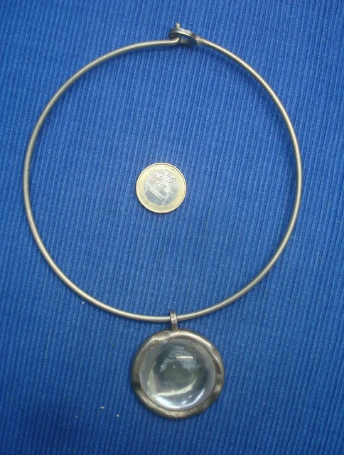 Collier Vintage Biche De Bere Paris - Ras Le Cou - Créateur - Occasion