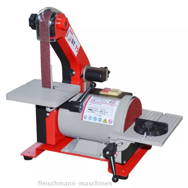 HOLZMANN Bandschleifmaschine Band - TELLERSCHLEIFMASCHINE BT75 Schleifmaschine