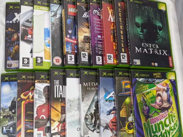 Microsoft Xbox Games UK PAL Many Game Titles To Choose All Tested Working