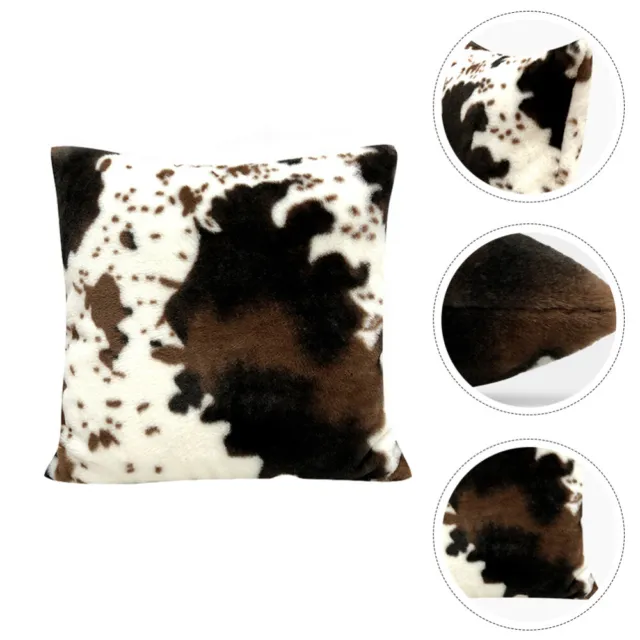 Cow Pillowcase Sofa Protector Throw Covers Farmhouse Pillows Cushion