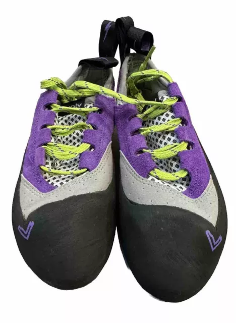 Evolv Nikita Climbing Shoe - Women's- Purple/Black- Women Size 7 US