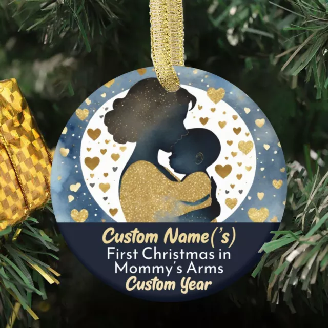 Personalized Variety Baby's First Christmas Ornament 2023 Mommys Boy Babys 1st