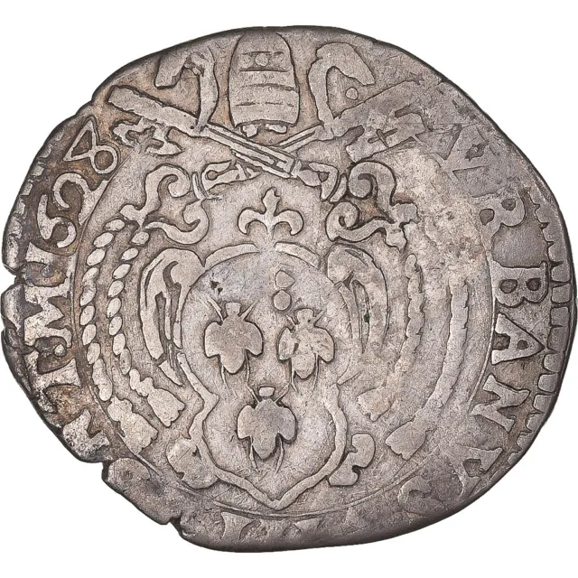 [#1068441] Coin, France, Comtat-Venaissin, URBAIN VIII, Denier, 1628, Avignon, V