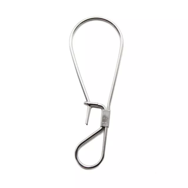 Strumento di blocco pesca vendita molto venduto 1 pz 8,5 * 2,9 cm fibbia blocco vivo acciaio inox