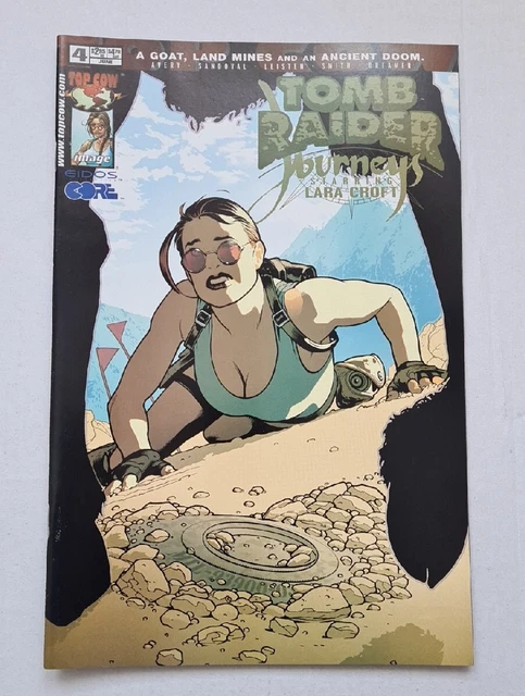 Tomb Raider Journeys #4 Adam Hughes Cover 2002 Image Top Cow - Lara Croft