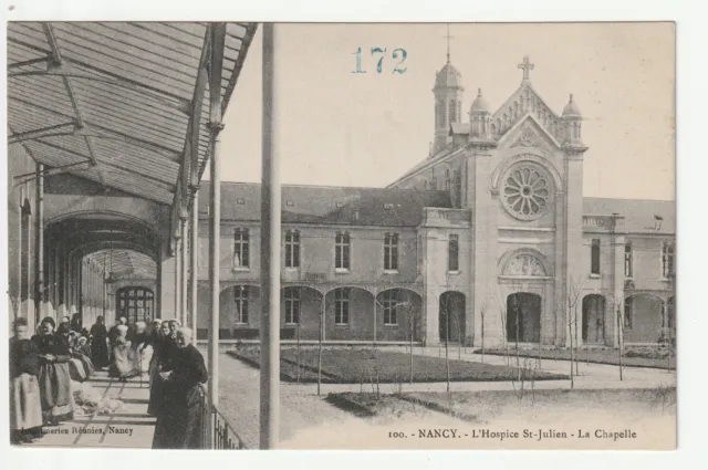 NANCY - Meurthe & Moselle - CPA 54 - l' Hospice Saint Julien - Chapelle