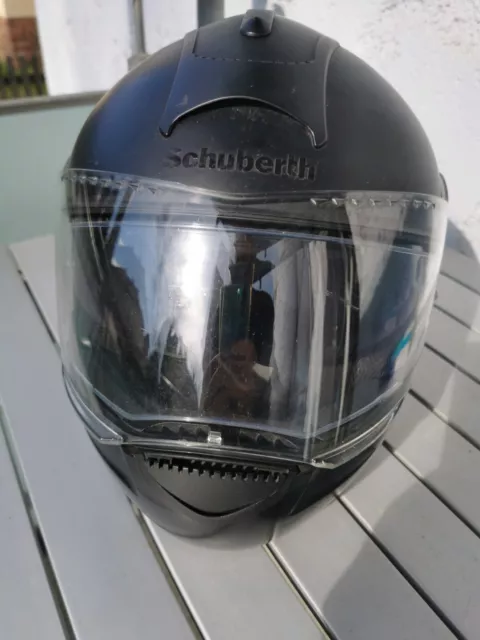 Schuberth C3  Klapphelm - Matt-Schwarz, Gr. 56/57