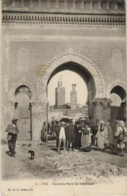 CPA AK Fez - New Porte de Boujeloud Morocco (1082704)