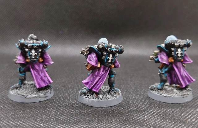 Warhammer 40k witchhunters sisters of battle 3 x sisters with bolters metal 2