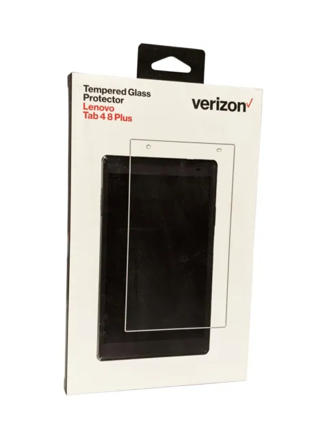 Verizon Tempered Glass Screen Protector for Lenovo Tab 4 8 PLUS - Clear