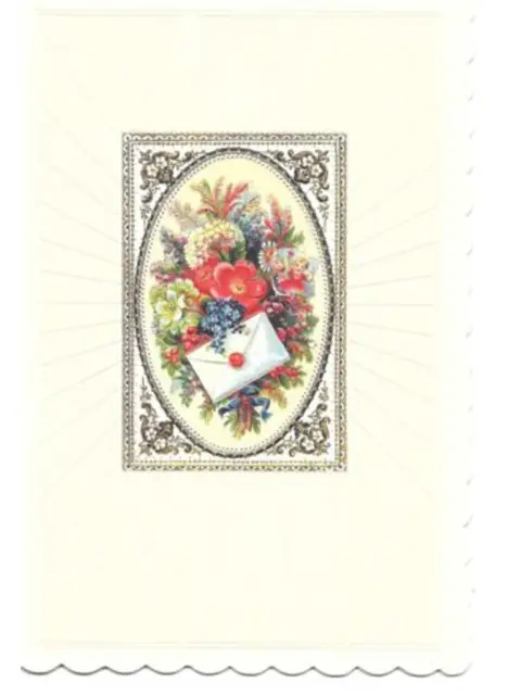 Victorian Love Note Romance Letter Greeting Card By American Greetings