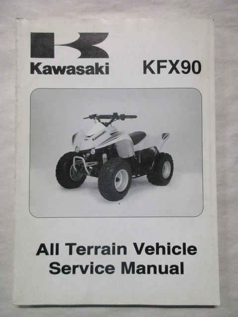 2007 Kawasaki Kfx90 All Terrain Vehicle Service Manual 99924-1371-01