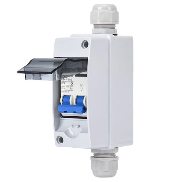 Interruttore Solare Impermeabile 60A Scatola DC240V/500V Elettrico Energia