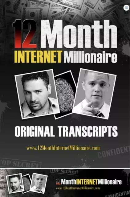 12 Month Internet Millionaire - Vincent Vince James