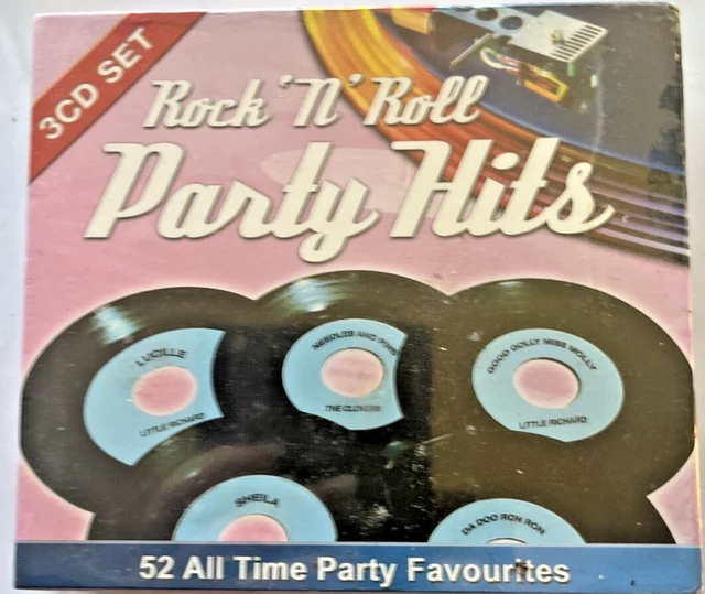 Rock And Roll Party Hits - 3 CDs Goofy Rock "N" Roll Hits - True Love - Party