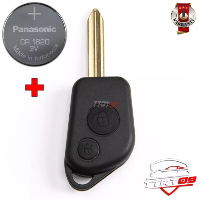 Boitier Plip Clé Télécommande Toyota Aygo ✚ Switch ✚ Pile CR2016 VARTA -  Kit iRace Keys®