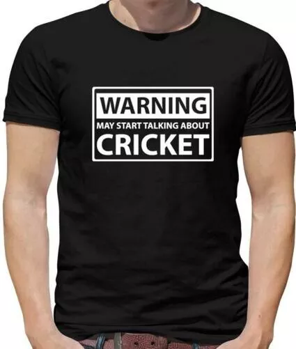 Warning Maggio Start Talking About Cricket T-Shirt - Player - Ashes
