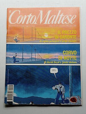 rivista a fumetti CORTO MALTESE ANNO 1992 NUMERO 9 senza inserto