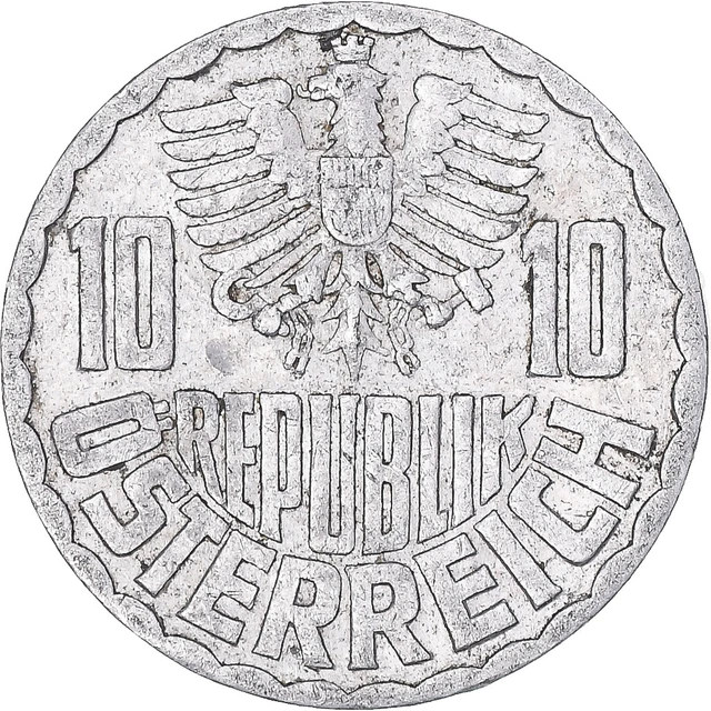 [#1331655] Coin, Austria, 10 Groschen, 1961