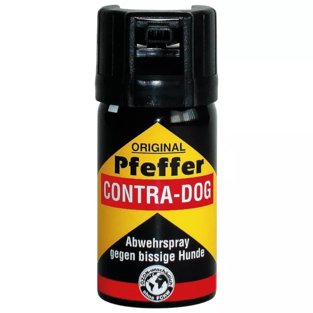 Tierabwehrspray Pfefferspray Contra Dog 40ml Strahl  2er Set