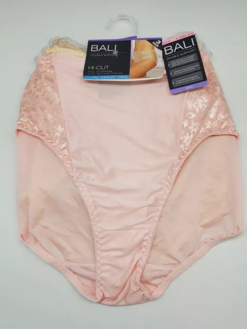 DOUBLE SUPPORT BRIEFS 3 Pack Bali Panty Underwear Ladies Womens Cool  Comfort NWT £15.19 - PicClick UK