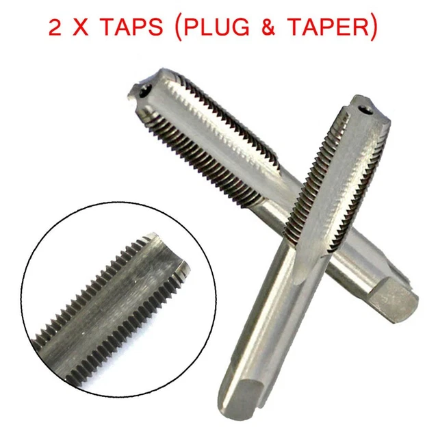 ZWEI PRÄZISE M10 x 1 mm HSS Metrische Stufen und ...