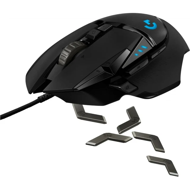 Logitech G G502 HERO Gaming-Maus mit HERO 16 - 25K DPI (*NEU* UPDATE MIT G HUB)