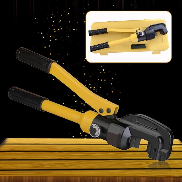 PROFESSIONAL 16MM HANDHELD Hydraulic Rebar Cutter Steel Bolt Chain