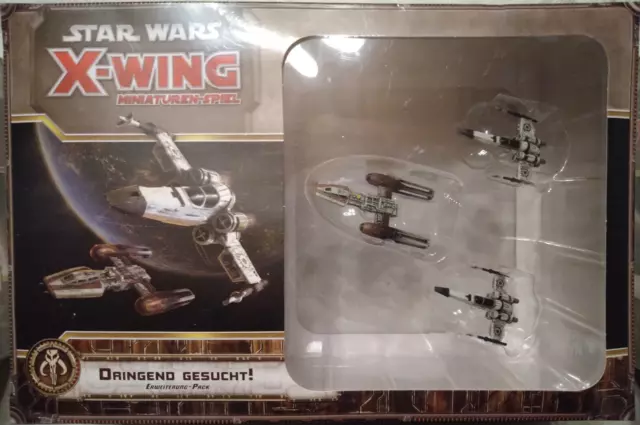 Star Wars X-Wing: Dringend gesucht! - Deutsch OVP 1.Edition Miniaturenspiel
