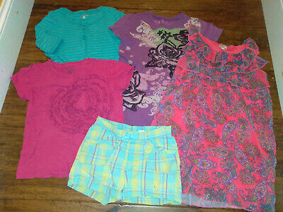 GUC! Girls Lot of 5 Everyday Play DSigned Old Navy Cherokee Summer Outfits 5 6 7