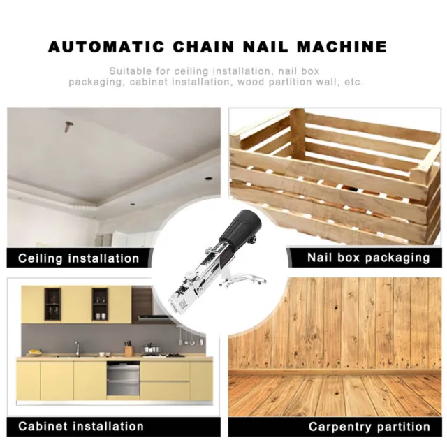 Drill Chain Electric Automatic Chain Nail Adapter For Cordless Power Drill