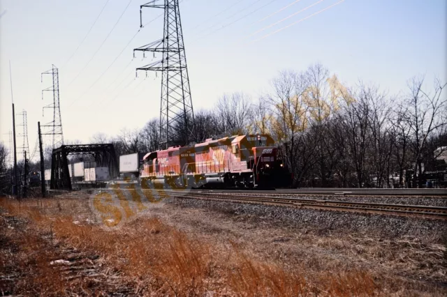 Vtg 1994 Train Slide 6615 SOO Line Engine X4S011