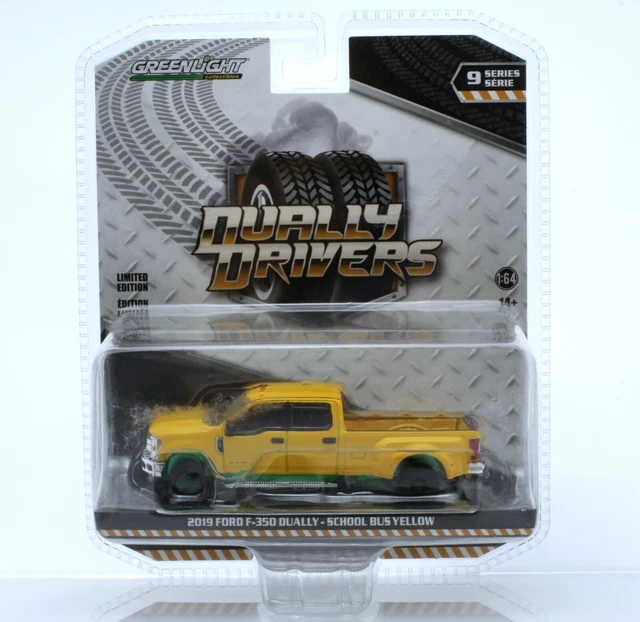 GreenMachine 2019 Ford F-350 Dually -  NYPD  Class 3 Hazmat Avec Chasse Neige Greenlight 164 Hobby Exclusive 30216gr