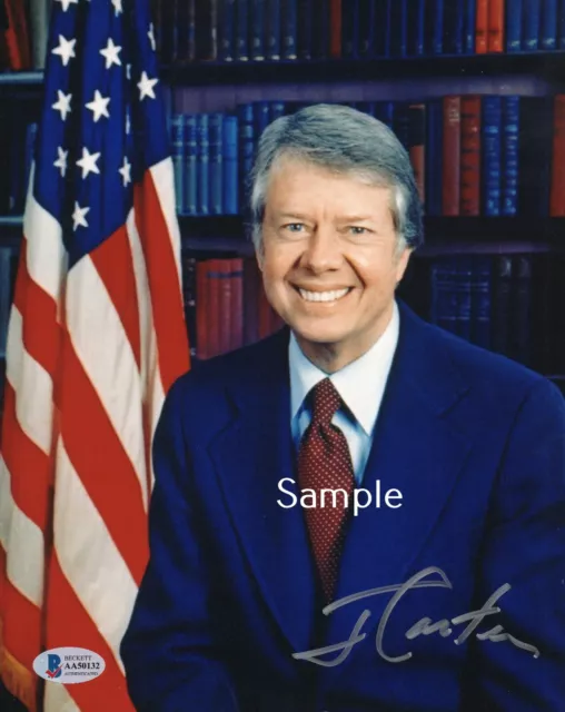 Jimmy Carter Autographed Signed President 8x10 Photo (REPRINT)