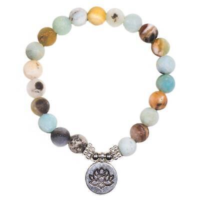 6/8/10/12mm NATURALE BLU Aquamarin EDELSTEIN Round lotti Perle 15" filamento 