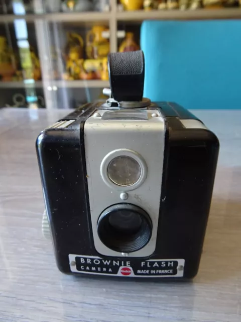 Ancien appareil photo Kodak Brownie flash caméra