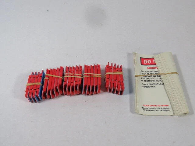 Drop-N-Tell Non Resetting Heavy Products Damage Indicator Lot Of 24  NOP