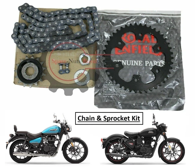 ROYAL ENFIELD METEOR 350cc & New Classic 350cc "Chain & Sprocket Kit